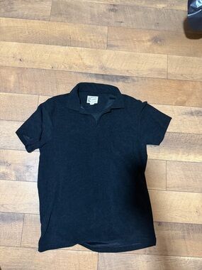 Bear Bottom Classic Black Men's Polo Shirt